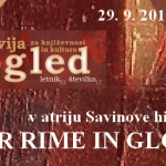 VEČER RIME IN GLOBINE