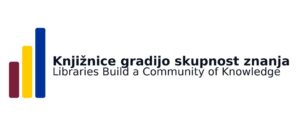 Knjižnice gradijo skupnost znanja logo