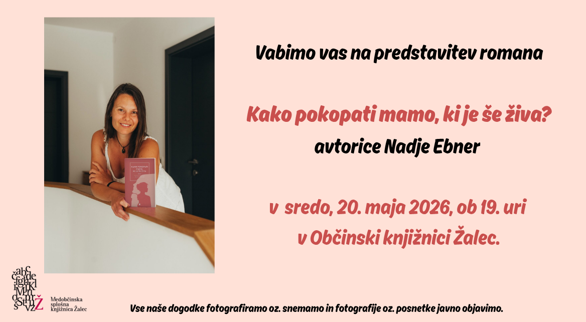 Kako pokopati mamo, ki je še živa - predstavitev romana