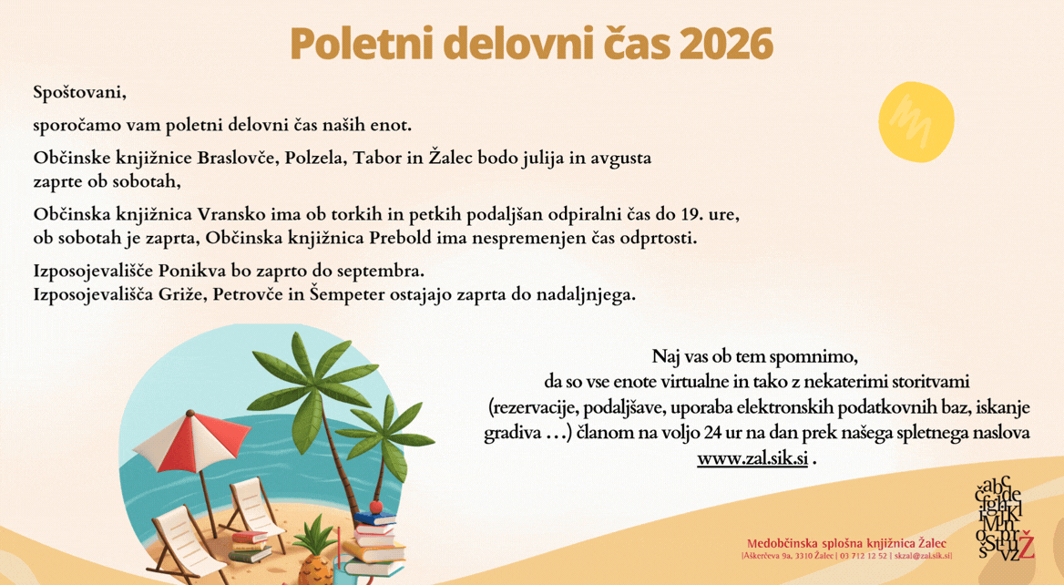 Poletni delovni čas 2026 slider